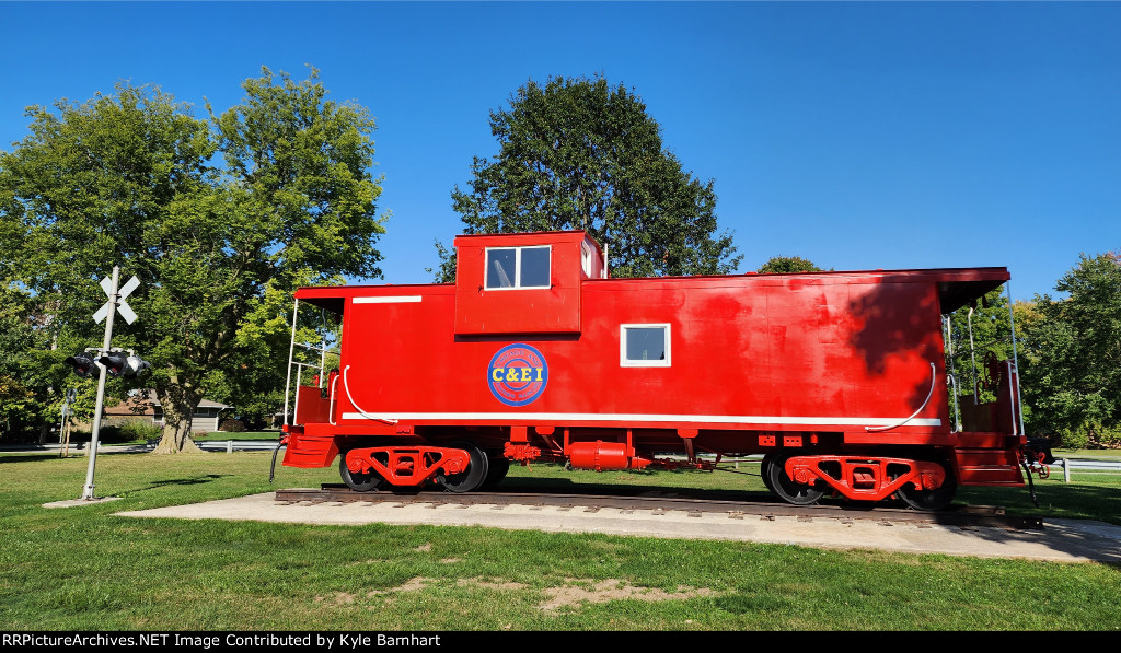 C&EI Caboose